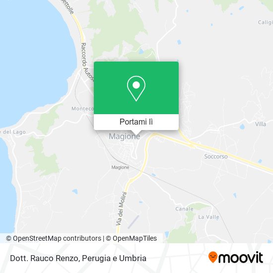 Mappa Dott. Rauco Renzo