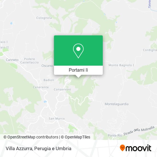 Mappa Villa Azzurra
