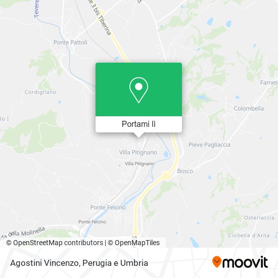 Mappa Agostini Vincenzo