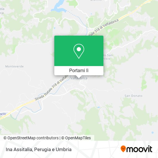 Mappa Ina Assitalia