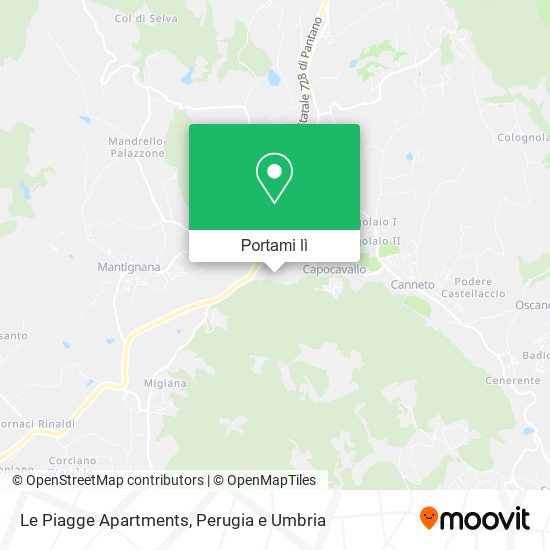 Mappa Le Piagge Apartments