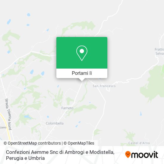 Mappa Confezioni Aemme Snc di Ambrogi e Modistella