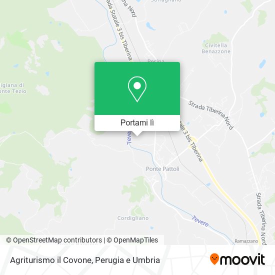 Mappa Agriturismo il Covone