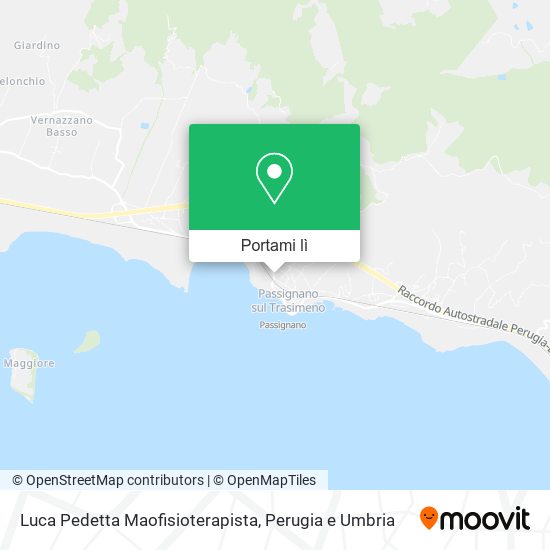 Mappa Luca Pedetta Maofisioterapista