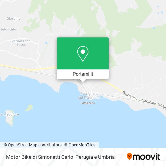 Mappa Motor Bike di Simonetti Carlo