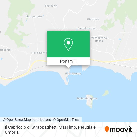 Mappa Il Capriccio di Strappaghetti Massimo
