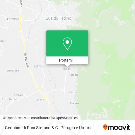 Mappa Geochim di Rosi Stefano & C.
