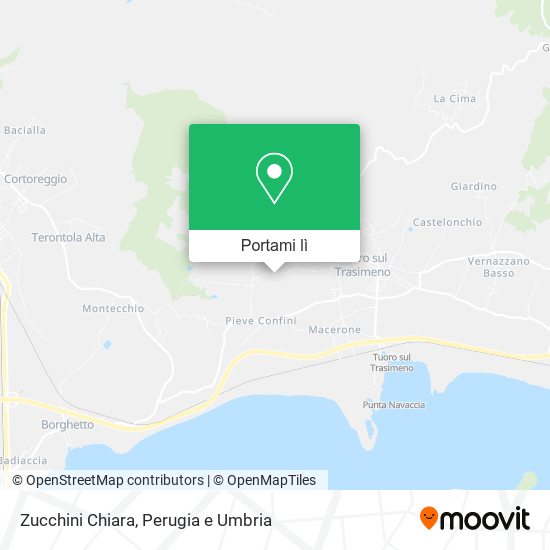 Mappa Zucchini Chiara