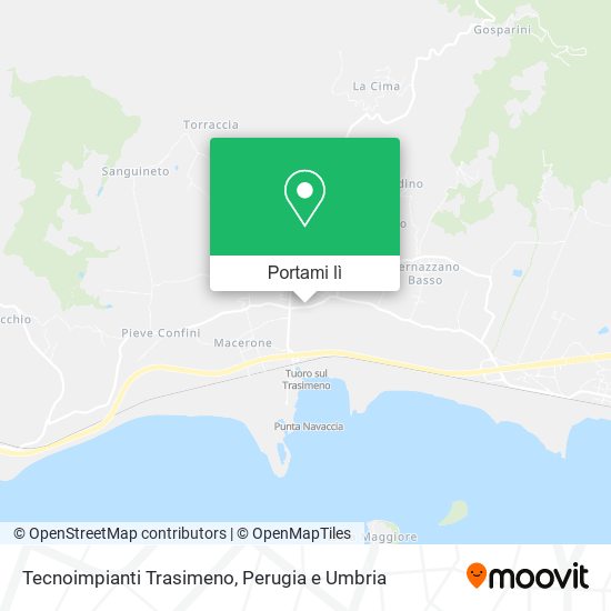 Mappa Tecnoimpianti Trasimeno