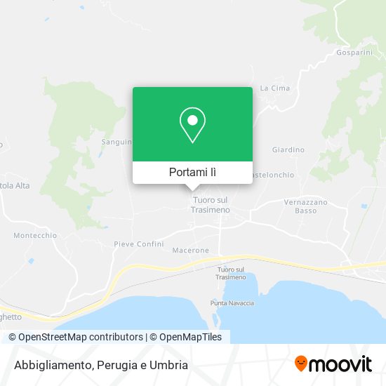 Mappa Abbigliamento