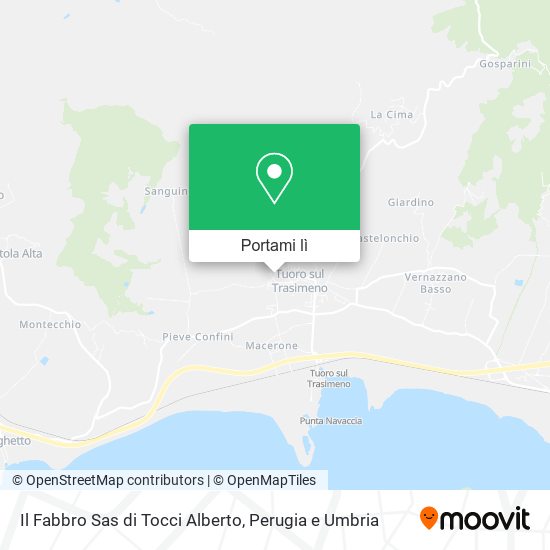 Mappa Il Fabbro Sas di Tocci Alberto