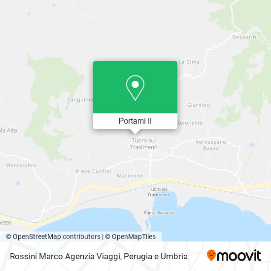 Mappa Rossini Marco Agenzia Viaggi