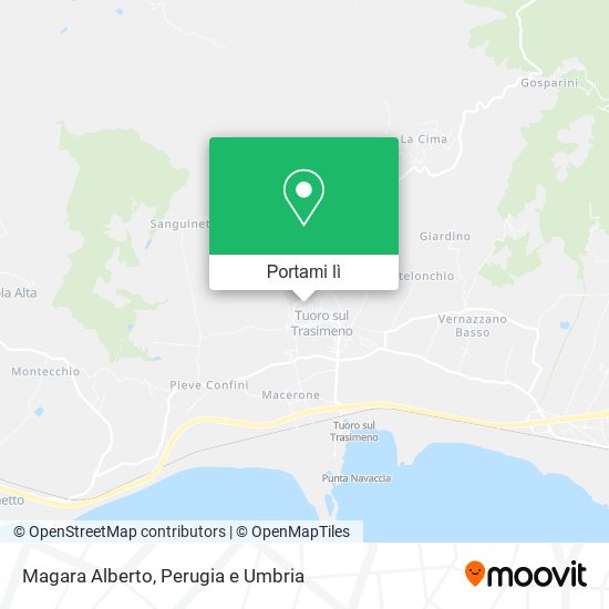 Mappa Magara Alberto