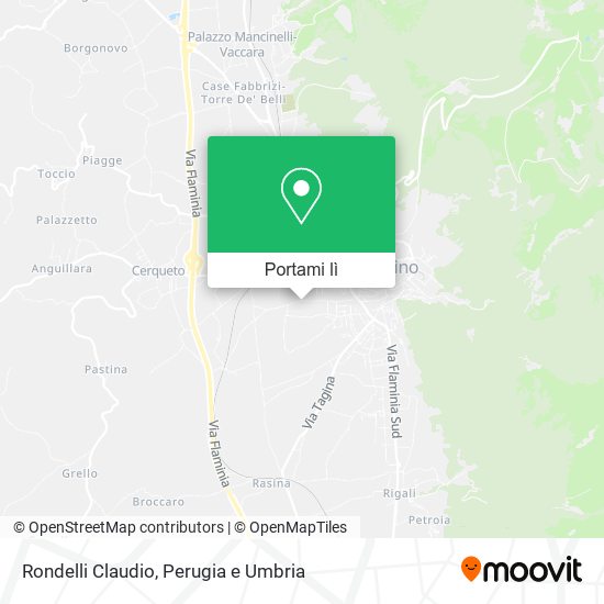 Mappa Rondelli Claudio