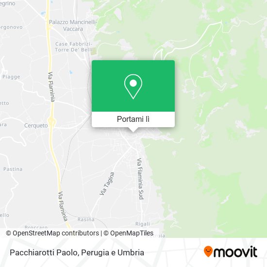 Mappa Pacchiarotti Paolo