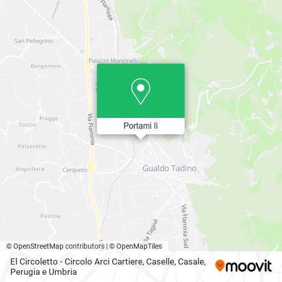 Mappa El Circoletto - Circolo Arci Cartiere, Caselle, Casale