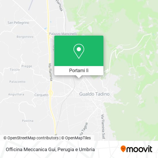 Mappa Officina Meccanica Gui