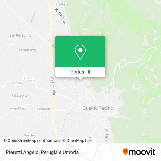 Mappa Pieretti Angelo