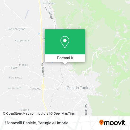 Mappa Monacelli Daniele