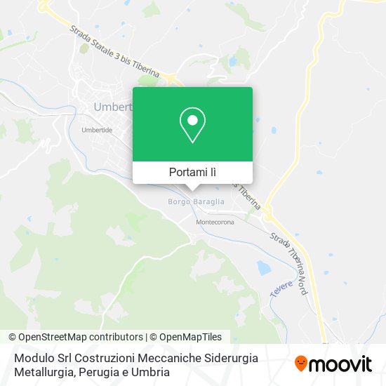 Mappa Modulo Srl Costruzioni Meccaniche Siderurgia Metallurgia