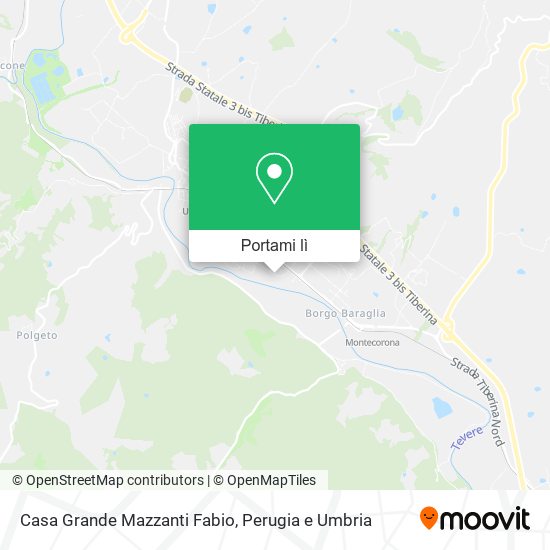 Mappa Casa Grande Mazzanti Fabio
