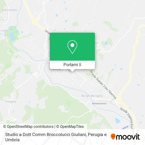 Mappa Studio a Dott Comm Broccolucci Giuliani
