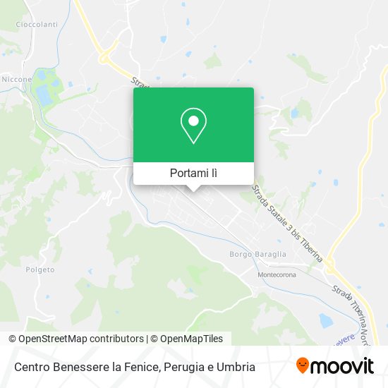 Mappa Centro Benessere la Fenice