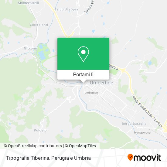 Mappa Tipografia Tiberina