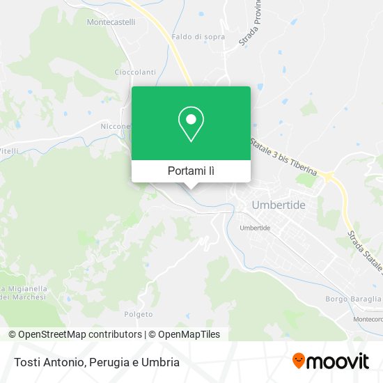 Mappa Tosti Antonio