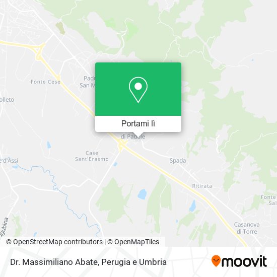 Mappa Dr. Massimiliano Abate