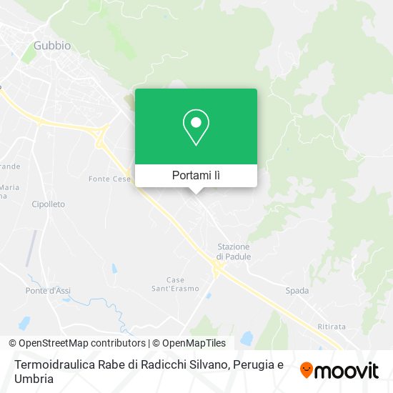 Mappa Termoidraulica Rabe di Radicchi Silvano