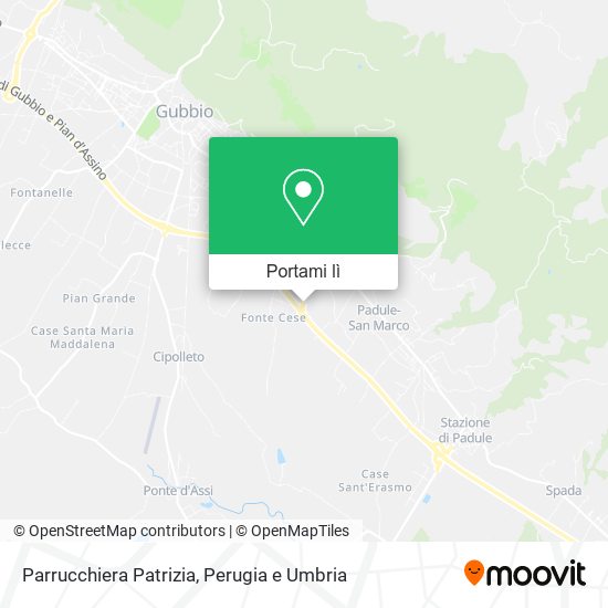 Mappa Parrucchiera Patrizia