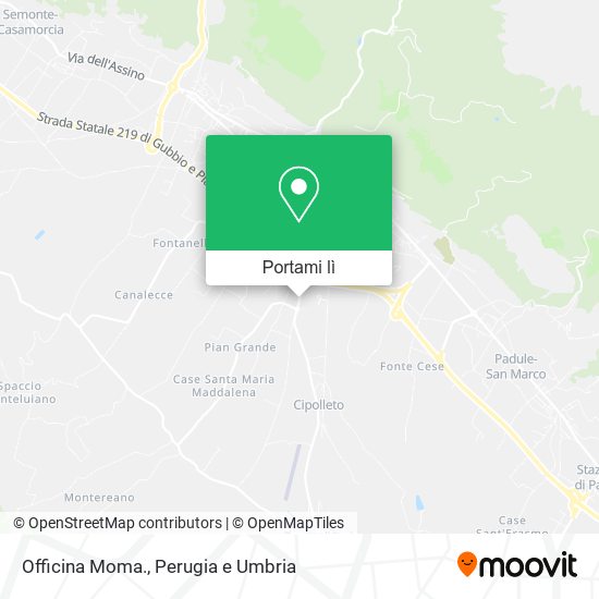 Mappa Officina Moma.