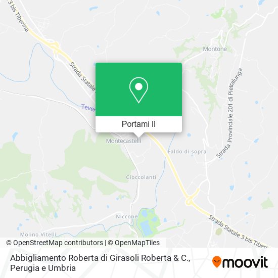 Mappa Abbigliamento Roberta di Girasoli Roberta & C.