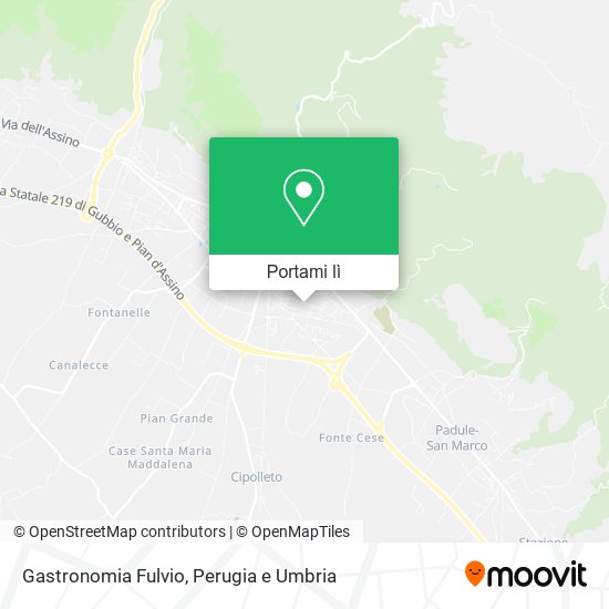 Mappa Gastronomia Fulvio