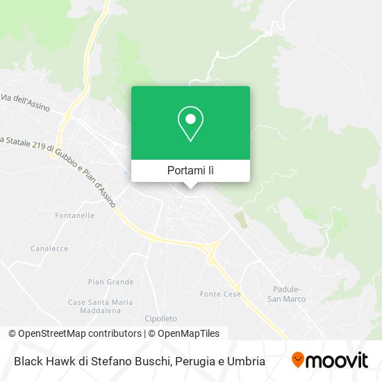Mappa Black Hawk di Stefano Buschi