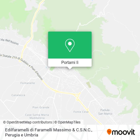 Mappa Edilfaramelli di Faramelli Massimo & C.S.N.C.