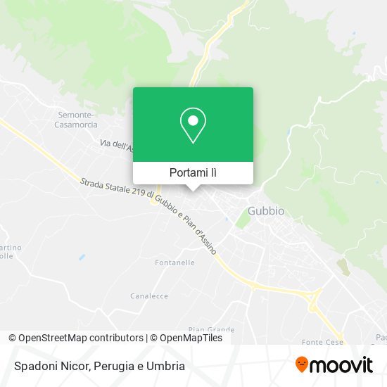 Mappa Spadoni Nicor