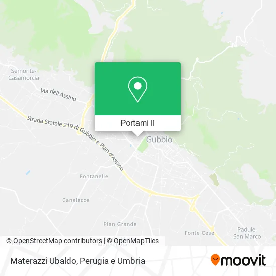 Mappa Materazzi Ubaldo