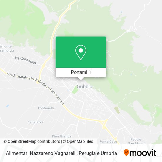 Mappa Alimentari Nazzareno Vagnarelli