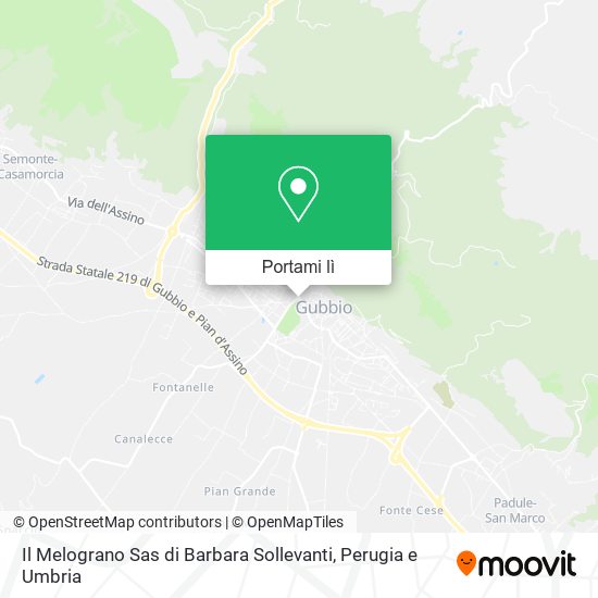 Mappa Il Melograno Sas di Barbara Sollevanti