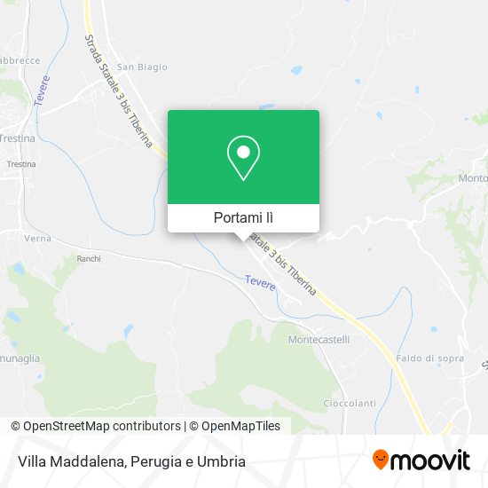 Mappa Villa Maddalena