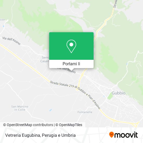 Mappa Vetreria Eugubina
