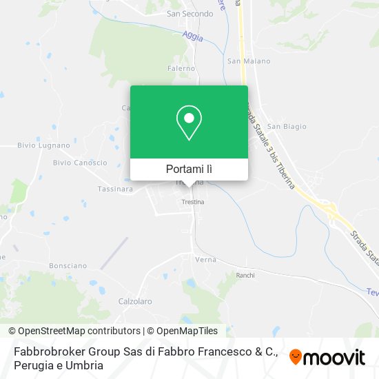 Mappa Fabbrobroker Group Sas di Fabbro Francesco & C.
