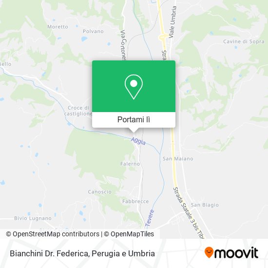 Mappa Bianchini Dr. Federica
