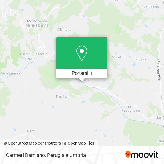 Mappa Carmeti Damiano