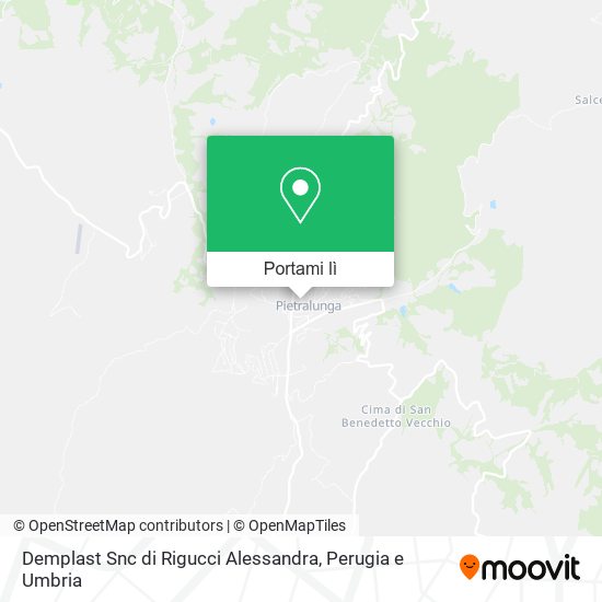 Mappa Demplast Snc di Rigucci Alessandra