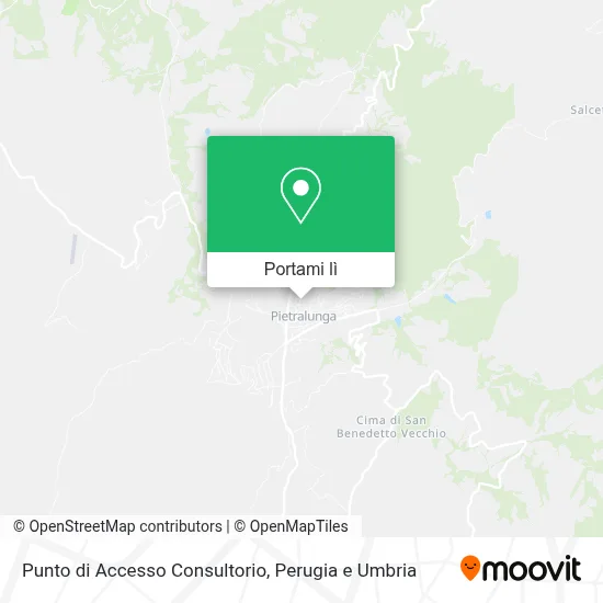 Mappa Punto di Accesso Consultorio