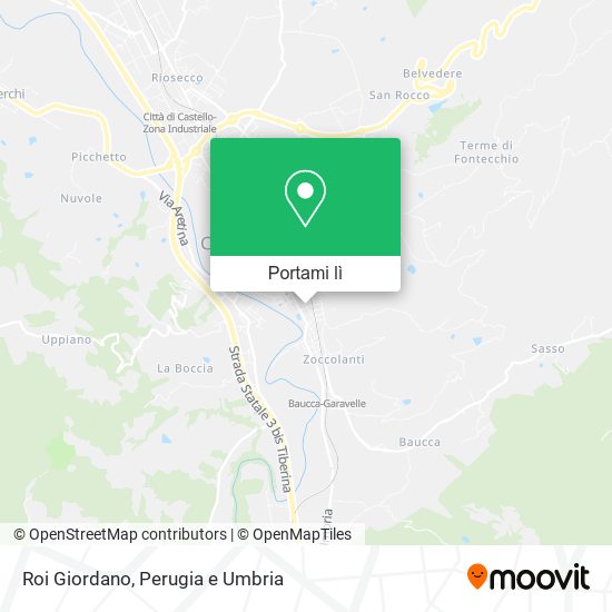 Mappa Roi Giordano