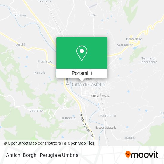 Mappa Antichi Borghi